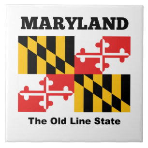 Marylandvlag Tegeltje