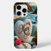 Mary's Heart stone Sunset Case-Mate iPhone Case (Achterkant)