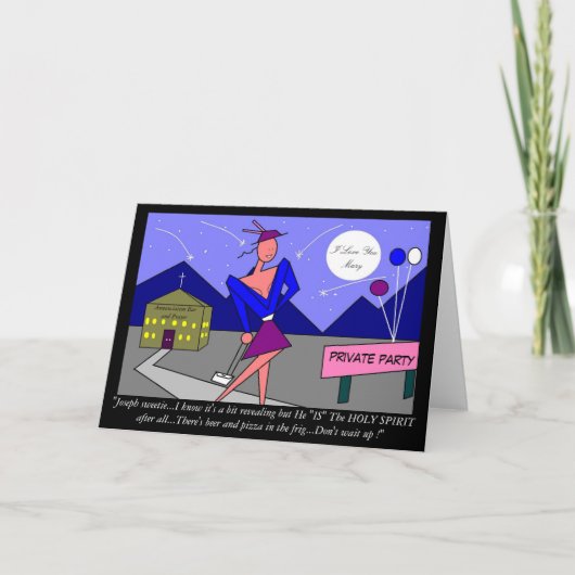 Mary's nacht uit kaart (Voorkant)