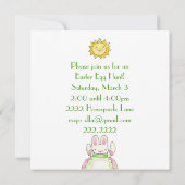 Mary's uitnodiging voor het paasmandje (Achterkant)