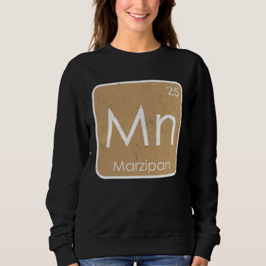 Marzipan Mn Periodic Table Element Honey Sugar Con Trui (Voorkant)