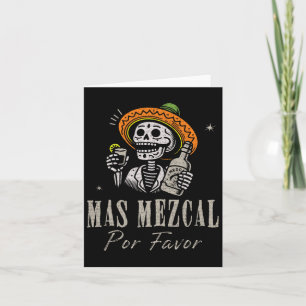 Mas Mezcal Por Favor Grappige Cinco De Mayo Barten Kaart