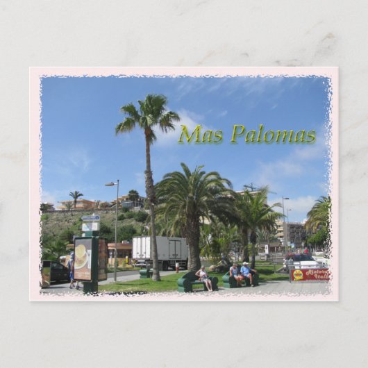 Mas Palomas 001 Briefkaart (Voorkant)