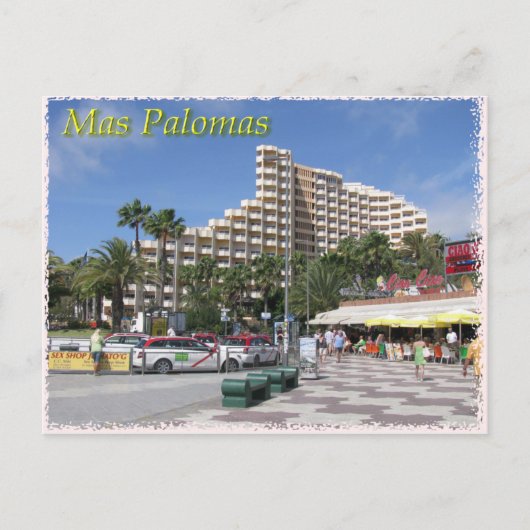 Mas Palomas 002 Briefkaart (Voorkant)