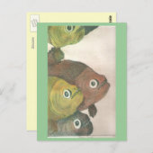 mas piranha briefkaart (Voorkant / Achterkant)