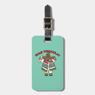Mas Tequila. Bagagelabel