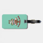 Mas Tequila. Bagagelabel (Achterkant horizontaal)