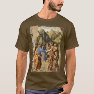 Masaccio Baptisme van de neophyten T-shirt