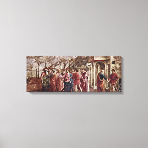 Masaccio - Het geld Canvas Afdruk