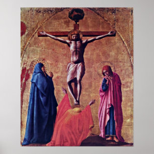 Masaccio - Kroatie van Christus Poster