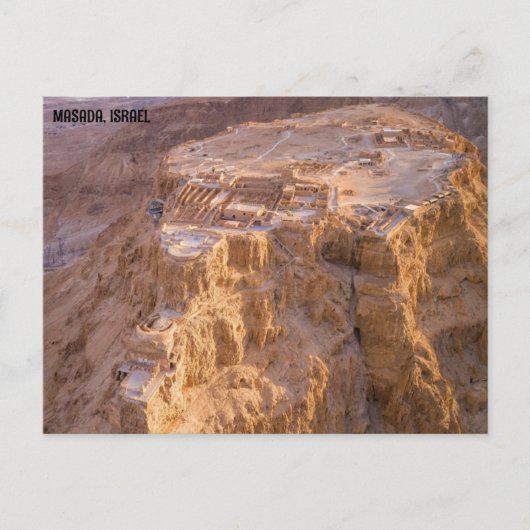 MASADA, ISRAËL BRIEFKAART (Voorkant)
