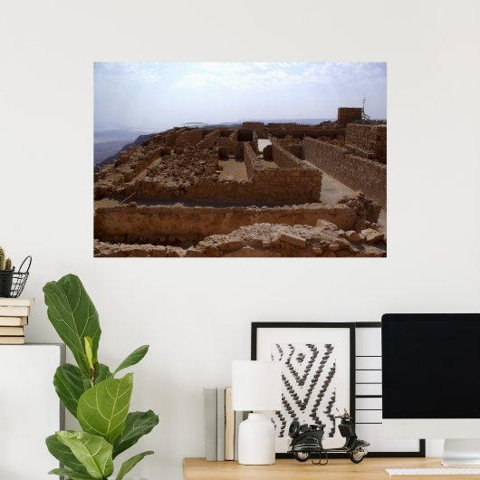 Masada Poster (Thuiskantoor)