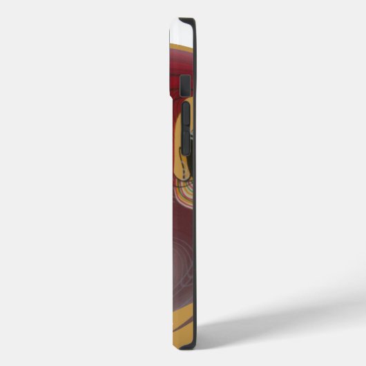 Masai Tribal Whirl Art Print Case-Mate iPhone Case (Achterkant / Links)