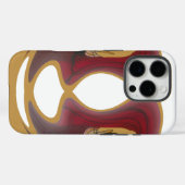 Masai Tribal Whirl Art Print Case-Mate iPhone Case (Achterkant (horizontaal))