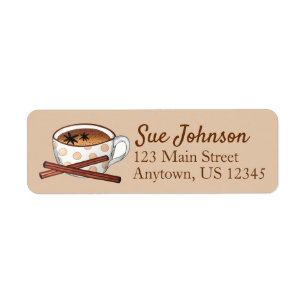 Masala Chai Teacup Indian Spiced Black Tea Cuppa Etiket