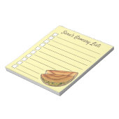 Masala Dosas Zuid-Indische voedselCuisine Potato D Notitieblok (Gedraaid)