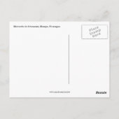 masaya markten briefkaart (Achterkant)