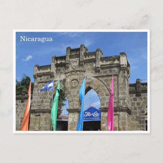 masaya markten briefkaart (Voorkant)