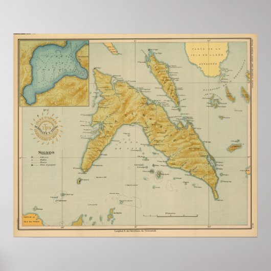 Masbate en Mexico nr. 17 Poster (Voorkant)