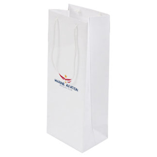 MASC Gift Bag - Wijn, glanzend Wijn Cadeautas