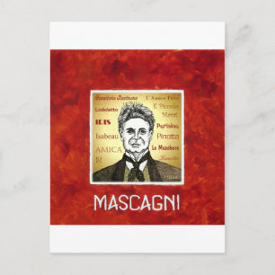 Mascagni Briefkaart