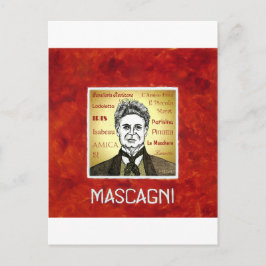 Mascagni Briefkaart