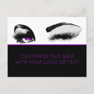 Mascara of Eyelash Business Postcard Briefkaart