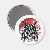 Máscara Samurai / Samurai Mask Magnet (Recto/Verso)
