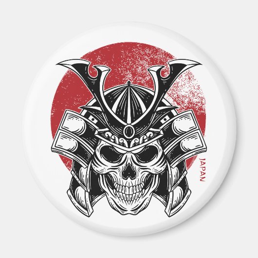 Máscara Samurai / Samurai Mask Magnet (Devant)