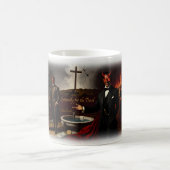 Mascarade de feu Sympathie pour le diable Mug (Centre)