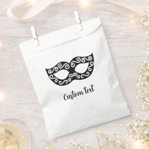 Mascarade masque de fête personnalisée Sacs de fav