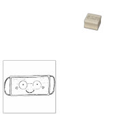 Mascarilla Rubberstempel (Gestempeld)