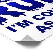 Mascera fait de l'exercice Funny Poster (Coin)