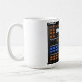 Maschine-Mok Koffiemok (Links)