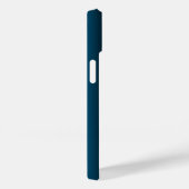Masculine Abstract Sky Blue Black design Case-Mate iPhone Case (Achterkant / Rechts)