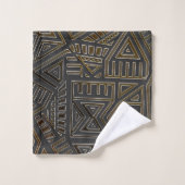Masculine africaine Motif masculin (Gant de toilette)