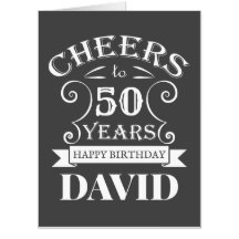 Masculine, blije verjaardagskaart