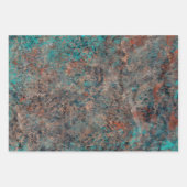 Masculine Boho Turquoise Patina Papier à enveloppe (Devant 3)