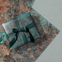 Masculine Boho Turquoise Patina Papier à enveloppe