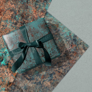 Masculine Boho Turquoise Patina Papier à enveloppe