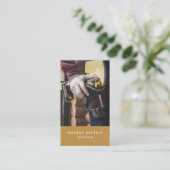 Masculine Contractor Tools Handyman Visitekaartje (Staand voorkant)