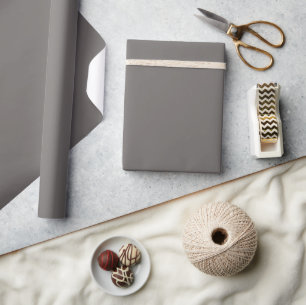 Masculine Dark Grey Design Cadeaupapier