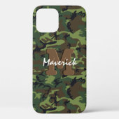 Masculine Militaire Leger Camouflage Case-Mate iPhone Case (Achterkant)