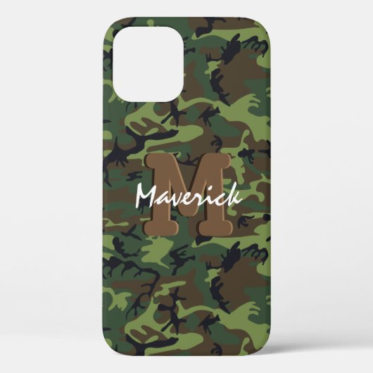 Masculine Militaire Leger Camouflage Case-Mate iPhone Case (Achterkant)