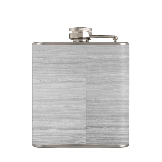 Masculine Monogrammaticale gestripte granietkolf Heupfles (Achterkant)