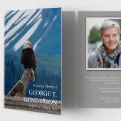 Masculine patriotique Sympathie Merci funéraire