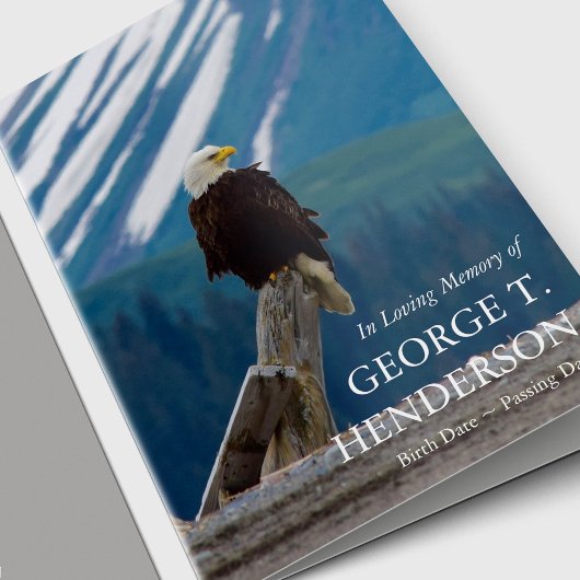 Masculine patriotique Sympathie Merci funéraire