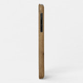 Masculine Rustic Wood - Gepersonaliseerd met naam Case-Mate iPhone Case (Achterkant/links)