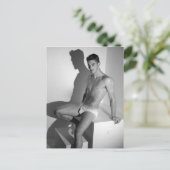 Masculine Sensualiteit #1 Briefkaart (Staand voorkant)