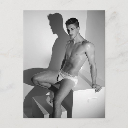 Masculine Sensualiteit #1 Briefkaart (Voorkant)